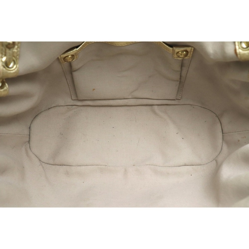 LOUIS VUITTON Monogram Lin Rada Collection Handbag Beige - Picture 5 of 9